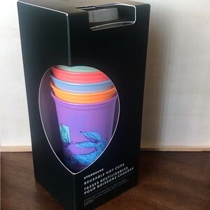 Starbucks Reusable Hot Cups -Pastel with cute bunnies